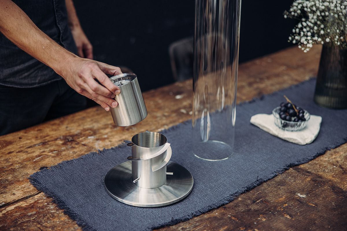 Höfats - SPIN 1500 - Bio-Burner mit Eco-Ring und Löschdeckel