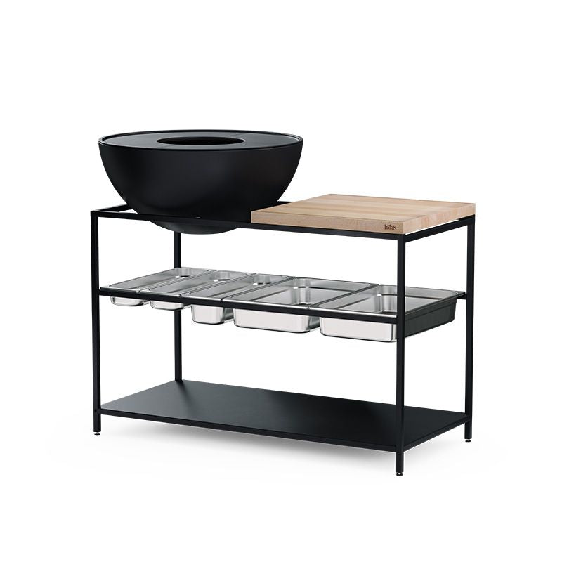 Höfats - FIRE KITCHEN - Edelstahlbehälter-Set (5-teilig)