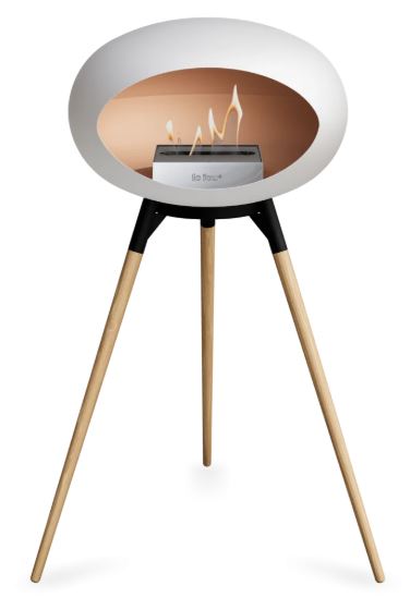 Le Feu - White Ground Wood High