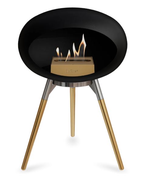 Le Feu - Black Ground Wood Low