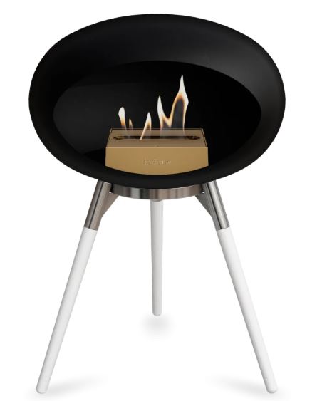 Le Feu - Black Ground Wood Low