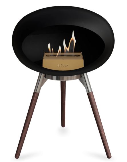 Le Feu - Black Ground Wood Low
