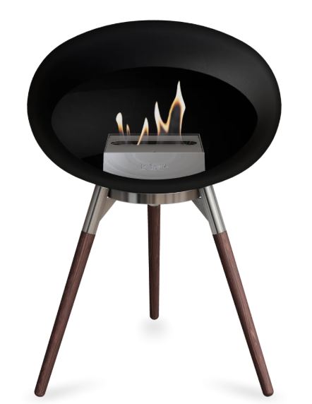 Le Feu - Black Ground Wood Low