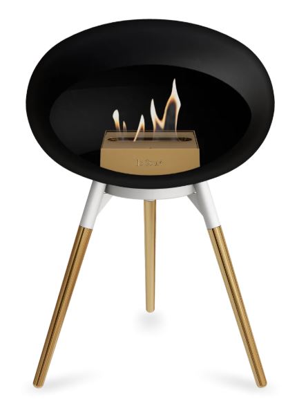 Le Feu - Black Ground Wood Low