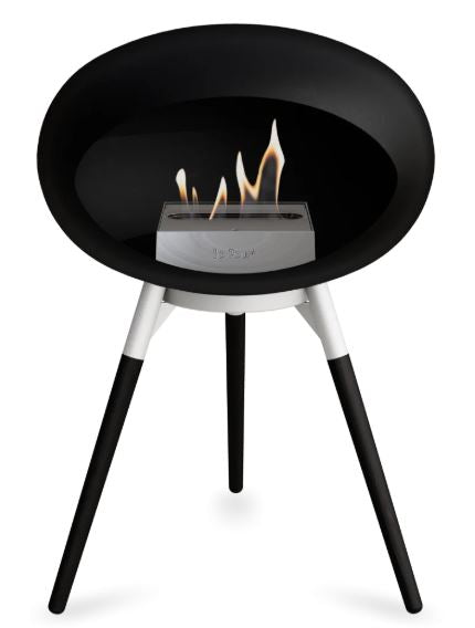 Le Feu - Black Ground Wood Low