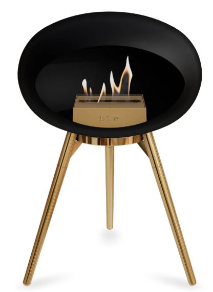 Le Feu - Black Ground Wood Low