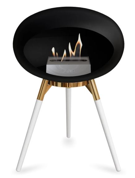 Le Feu - Black Ground Wood Low