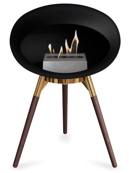 Le Feu - Black Ground Wood Low