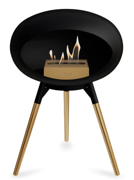 Le Feu - Black Ground Wood Low