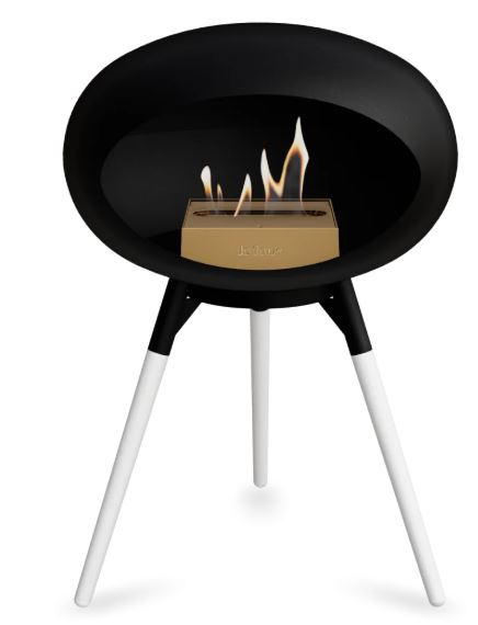 Le Feu - Black Ground Wood Low