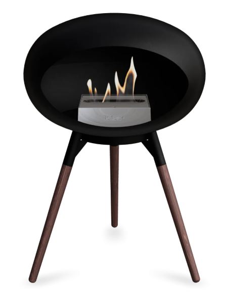 Le Feu - Black Ground Wood Low