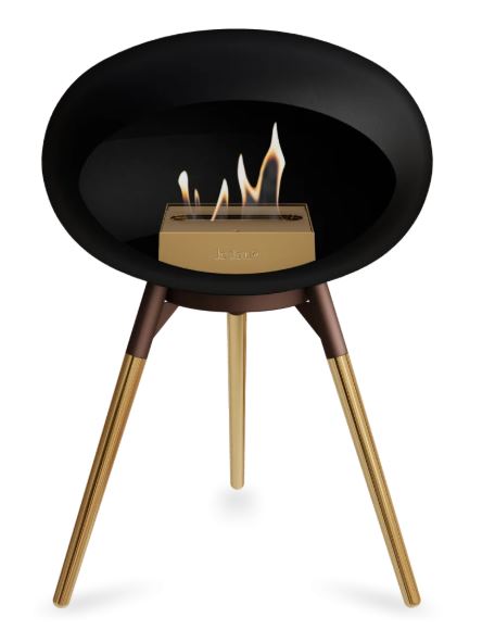 Le Feu - Black Ground Wood Low