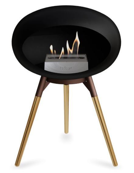 Le Feu - Black Ground Wood Low