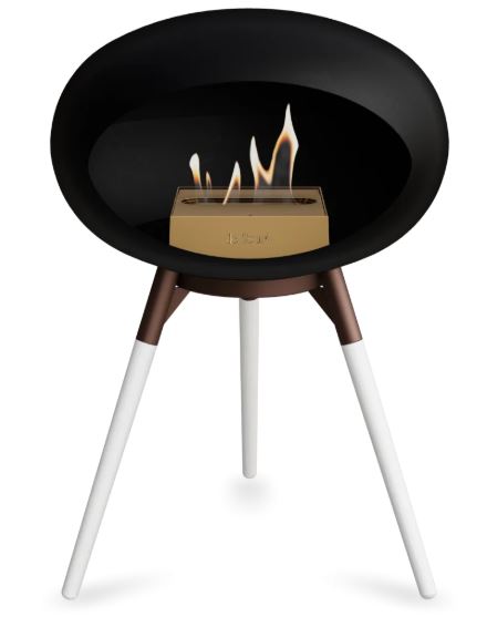 Le Feu - Black Ground Wood Low