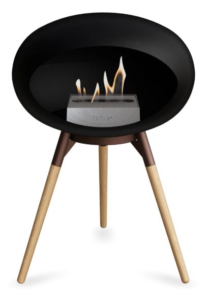 Le Feu - Black Ground Wood Low