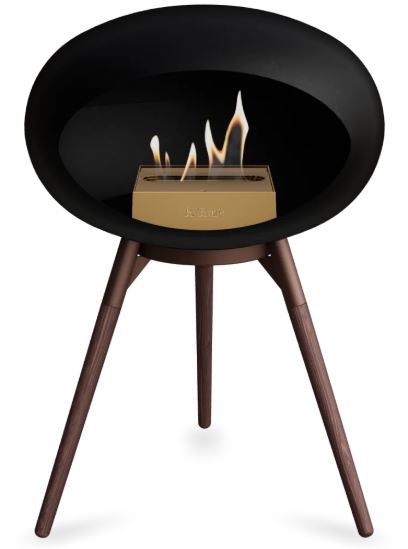 Le Feu - Black Ground Wood Low