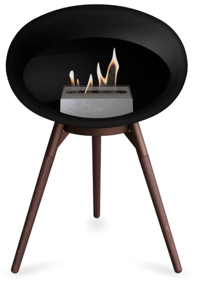 Le Feu - Black Ground Wood Low