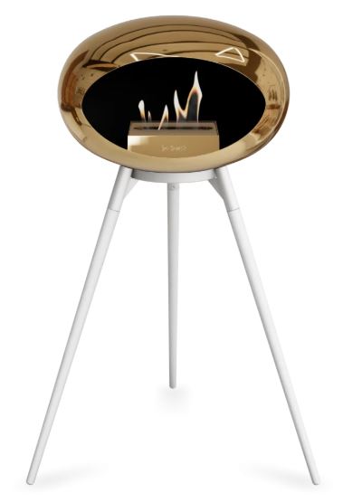 Le Feu - Chromed Rose Gold Ground Wood High