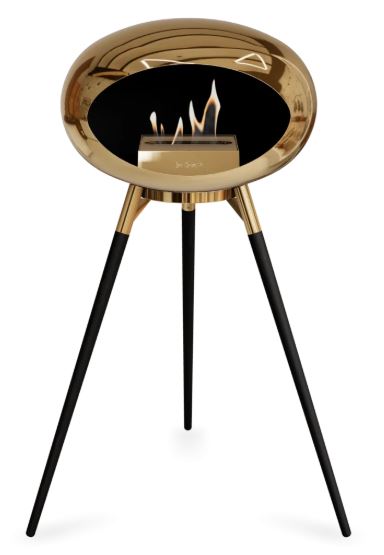 Le Feu - Chromed Rose Gold Ground Wood High