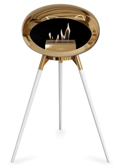 Le Feu - Chromed Rose Gold Ground Wood High