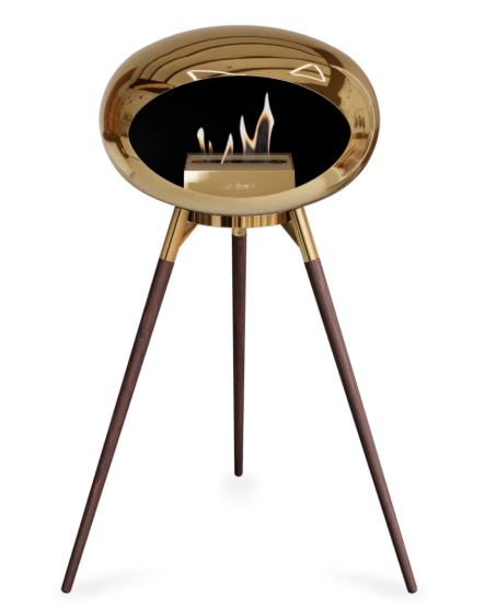 Le Feu - Chromed Rose Gold Ground Wood High