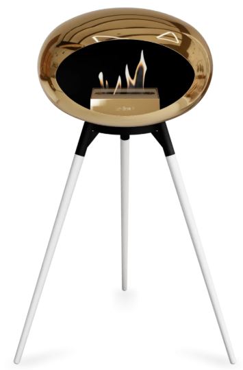 Le Feu - Chromed Rose Gold Ground Wood High