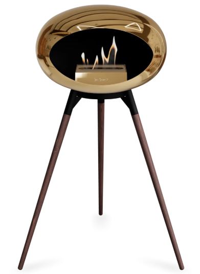 Le Feu - Chromed Rose Gold Ground Wood High