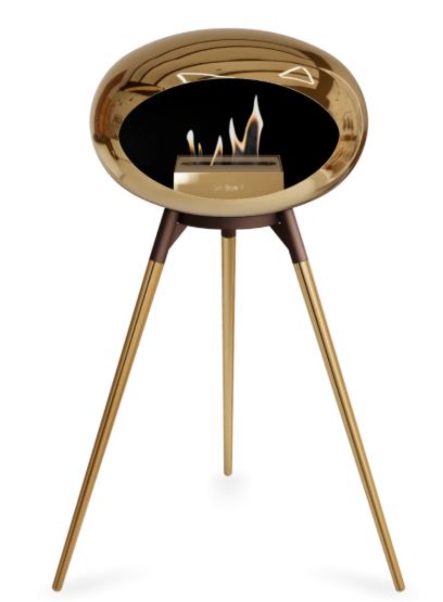 Le Feu - Chromed Rose Gold Ground Wood High