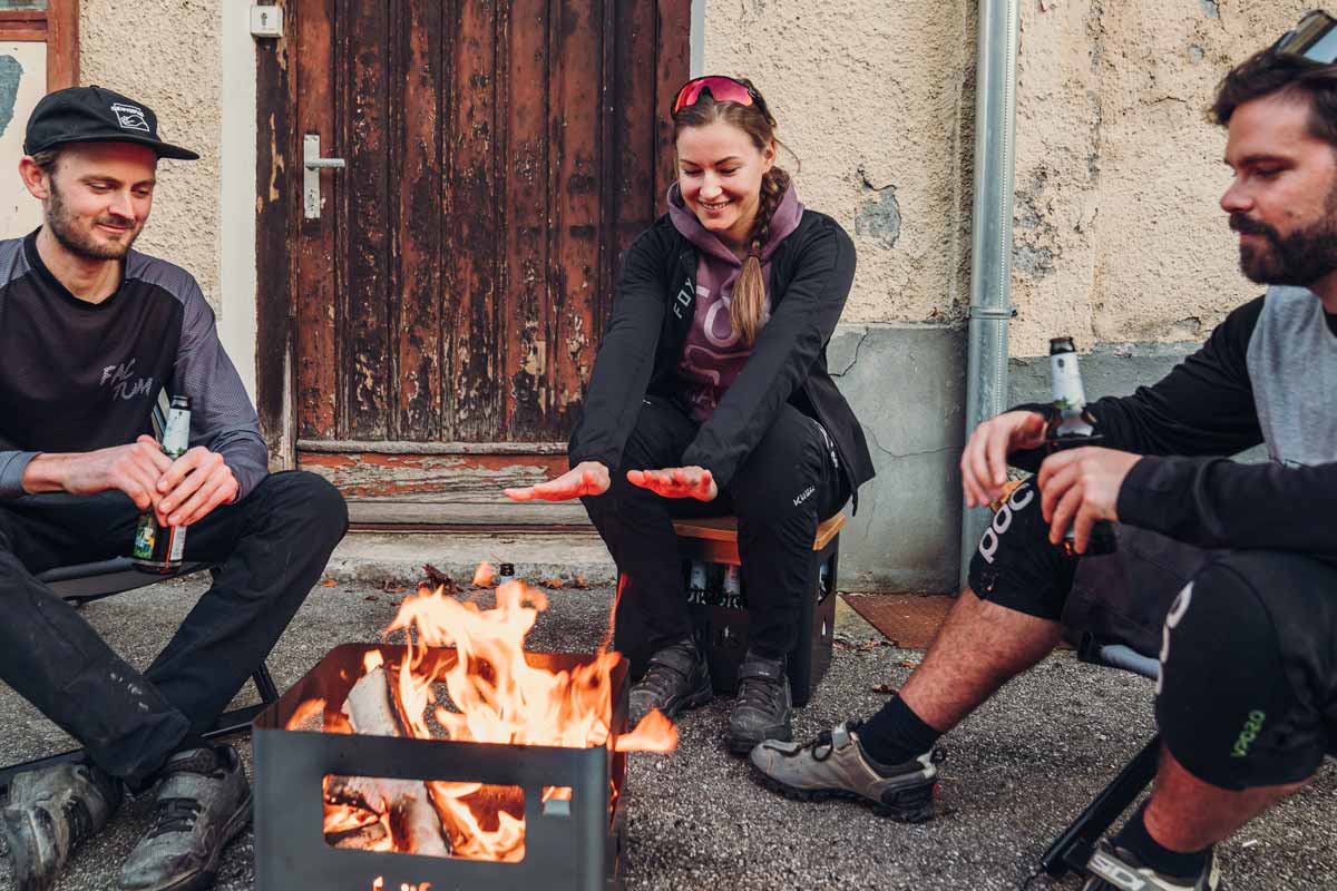 Höfats - BEER BOX - Feuerkorb/Grill/Hocker
