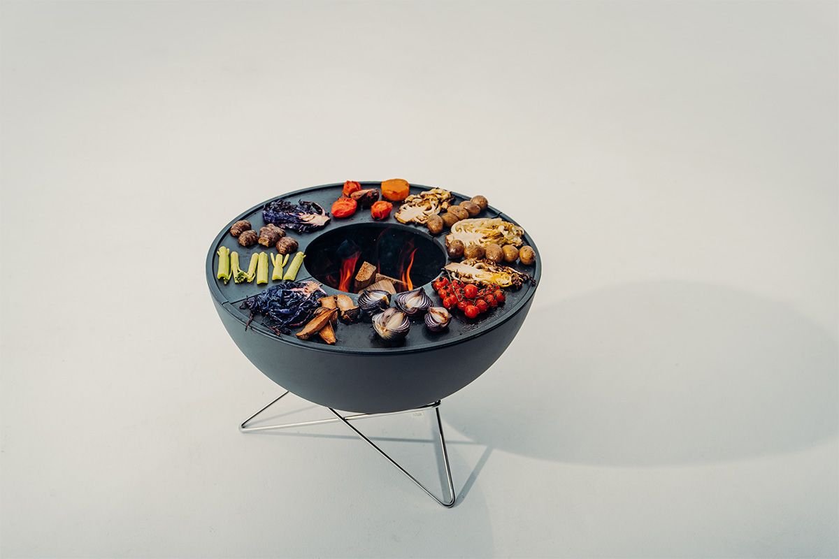 Höfats - BOWL 70 - Plancha-Grillset tief