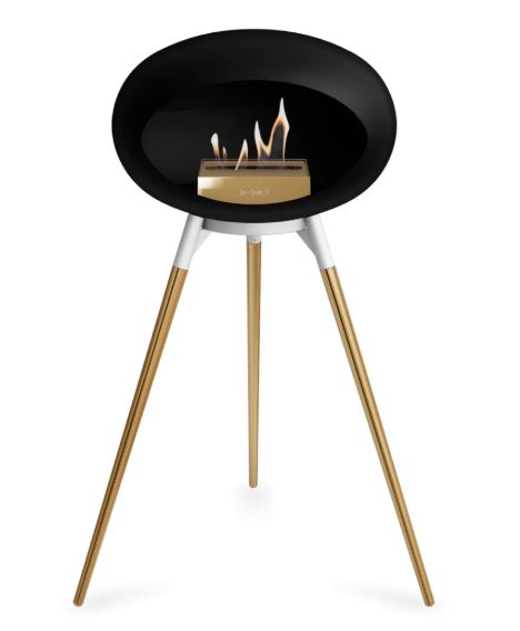 Le Feu - Black Ground Wood High