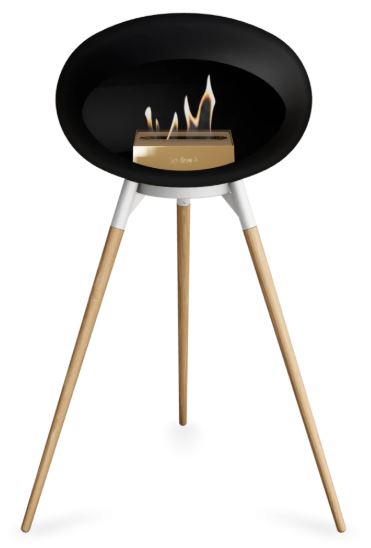Le Feu - Black Ground Wood High