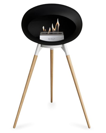 Le Feu - Black Ground Wood High