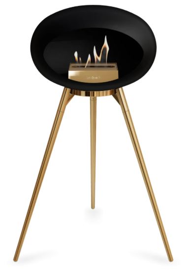 Le Feu - Black Ground Wood High