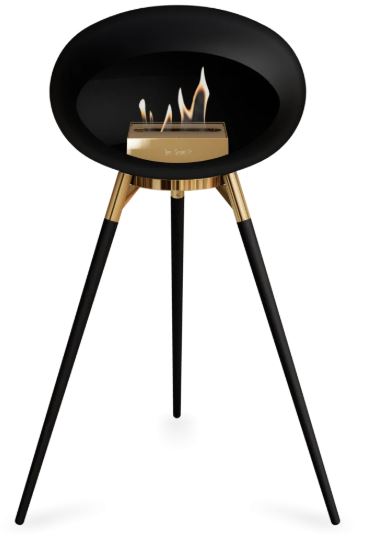 Le Feu - Black Ground Wood High