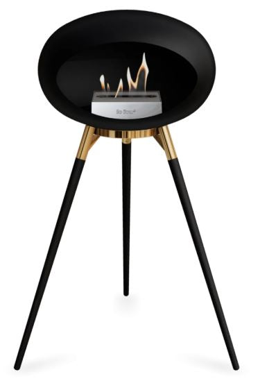 Le Feu - Black Ground Wood High