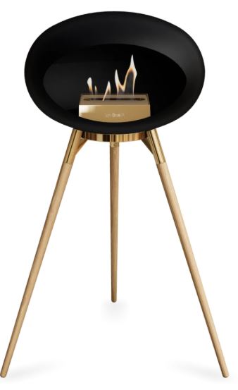 Le Feu - Black Ground Wood High