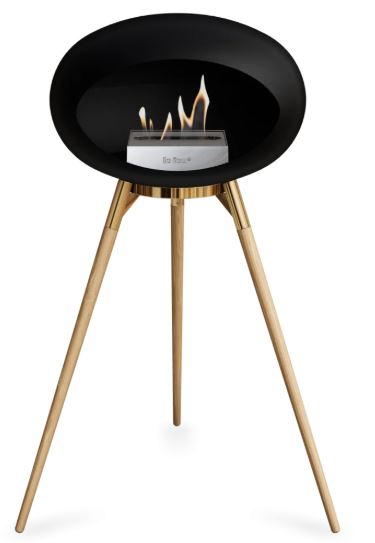 Le Feu - Black Ground Wood High