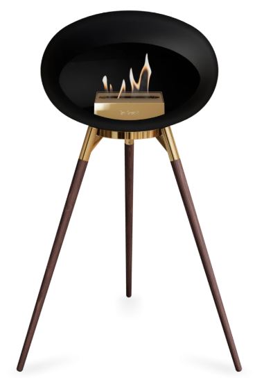 Le Feu - Black Ground Wood High