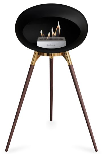 Le Feu - Black Ground Wood High
