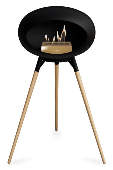 Le Feu - Black Ground Wood High