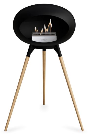 Le Feu - Black Ground Wood High