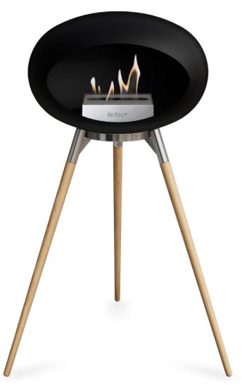 Le Feu - Black Ground Wood High