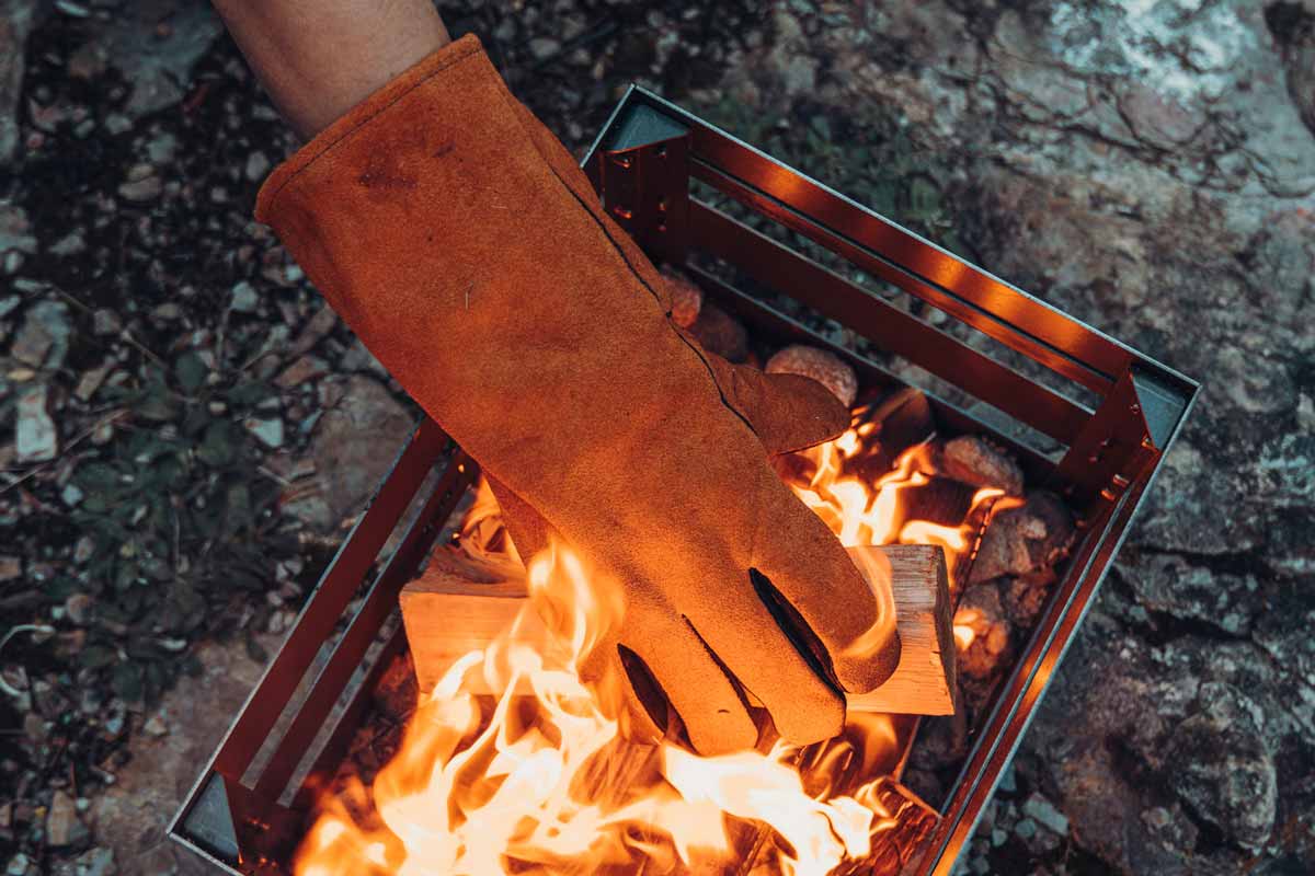 Höfats - Feuerhandschuhe - Leder