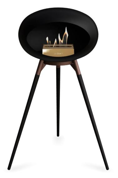 Le Feu - Black Ground Wood High