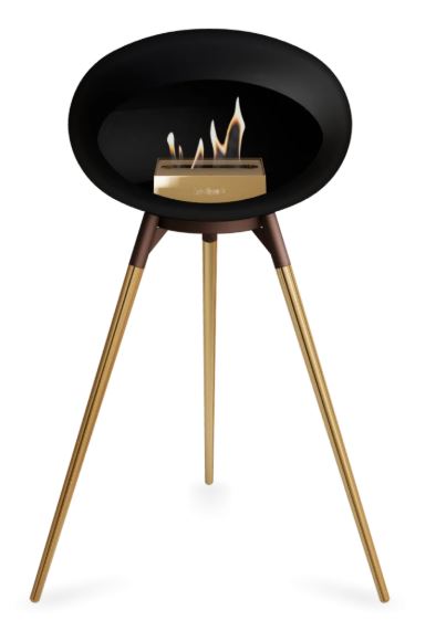 Le Feu - Black Ground Wood High