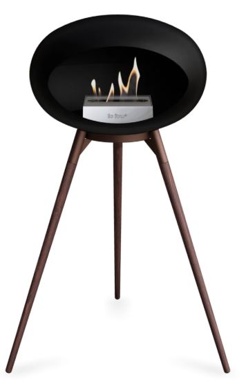Le Feu - Black Ground Wood High