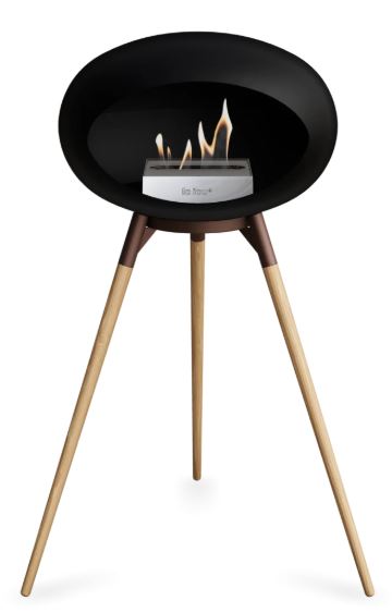 Le Feu - Black Ground Wood High