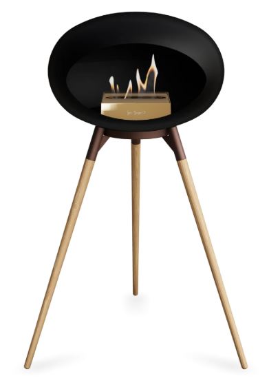 Le Feu - Black Ground Wood High