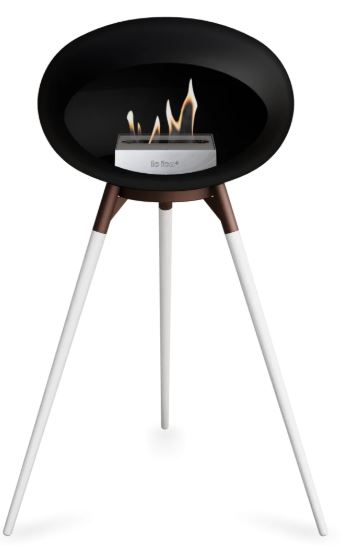 Le Feu - Black Ground Wood High